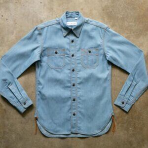 Gustin Shirt - "#146 Superlight Sky Selvedge Workshirt"